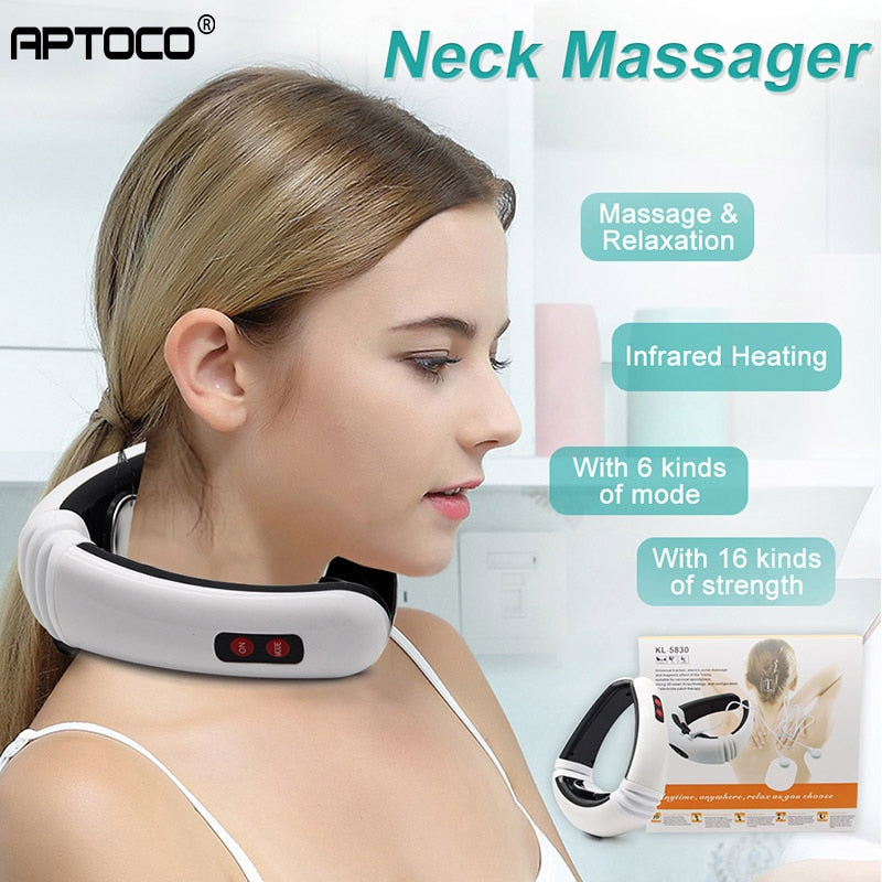 Massageador Elétrico De Pescoço